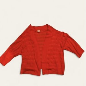 Faded Glory Coral Cardigan